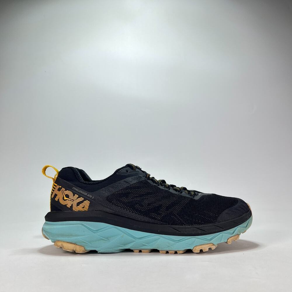 HOKA Challenger ATR 5 Anthracite Antigua Sand Trail Running Shoes Women's Size 9